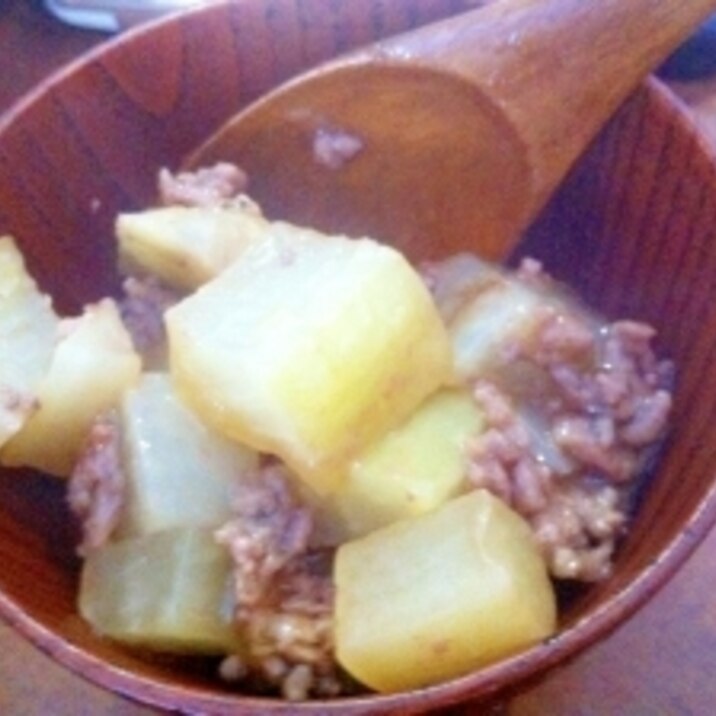 とろとろ♡大根とひき肉の煮物♡